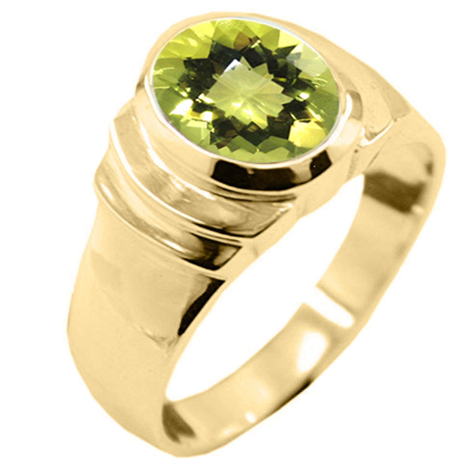 55Carat Choose Your Color Natural Birthstones 18 K Gold Plated Ring Bold Statement Jewellery Sizes 4-13