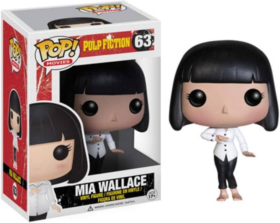 Amazon.com: Funko POP Movies Pulp Fiction Mia Wallace Vinyl Figure