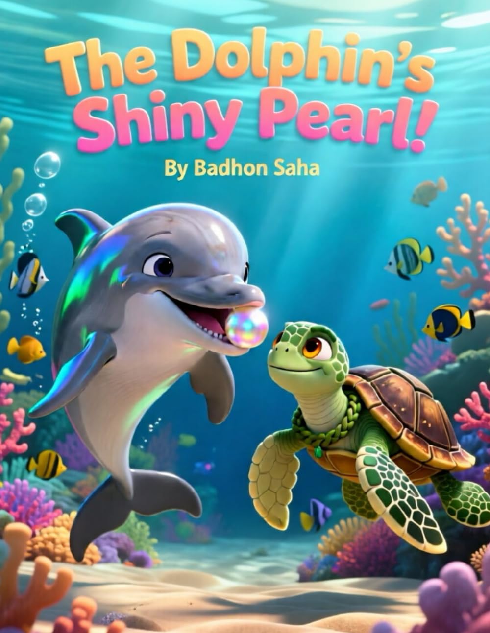The Dolphin's Shiny Pearl: A Magical Ocean Adventure for Children storybook