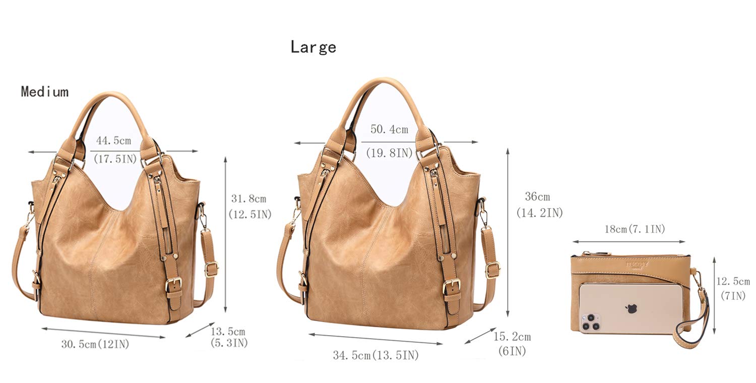 Bolso de mano para mujer, de piel sintética, con correa ajustable para el hombro