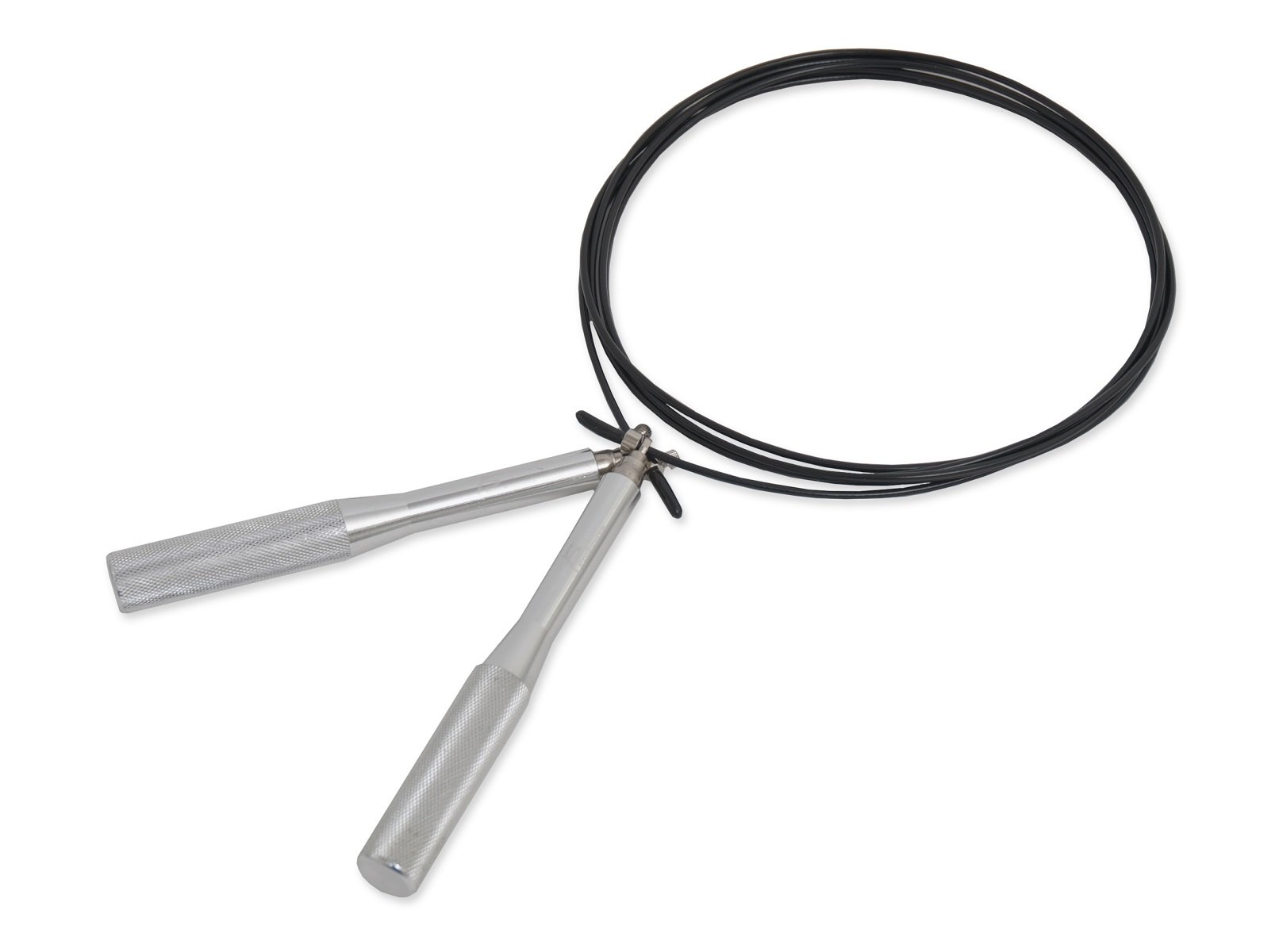 ProsourceFit Aluminum Speed Jump Rope 10’ Adjustable Length, Super Fast Turning for Strength Training and Cross Conditioning, Cardio, Boxing