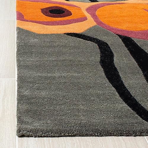 Image of Soft Pure Woolen Modern Collection Tufted Carpet for Living Room,Bedroom'Kitchen and Hall (12 X 18) Feet