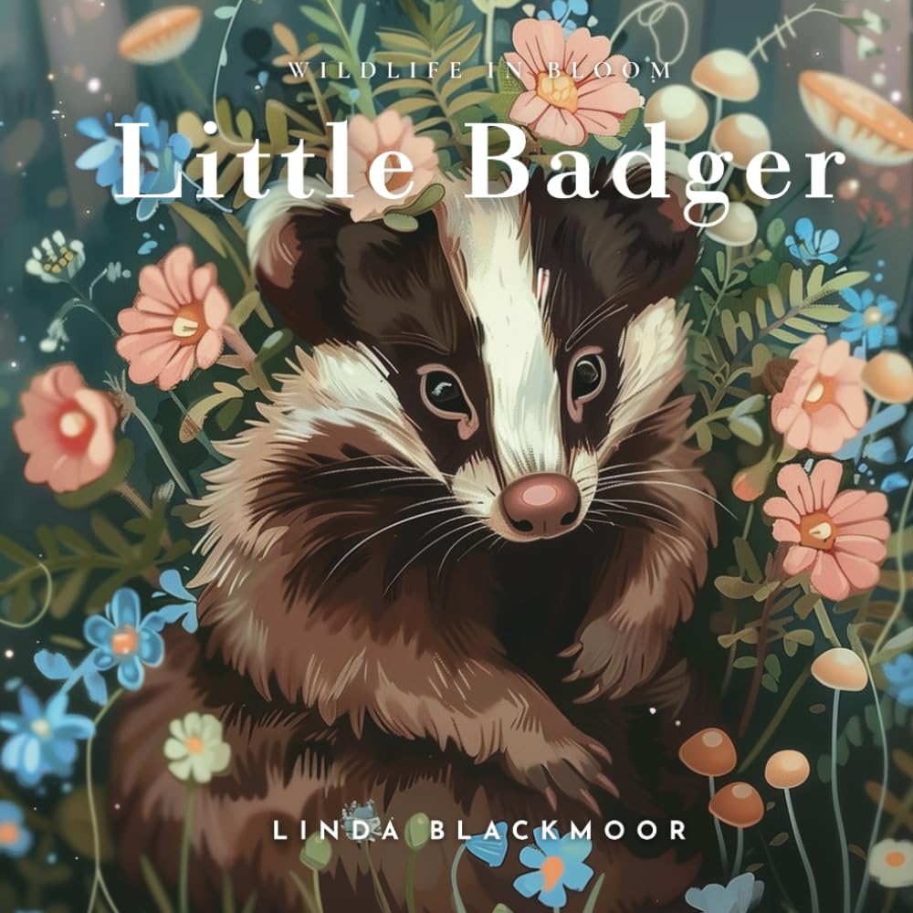 Little Badger: Educational Children's Picture Book About Badgers Filled With Photos, Art, & Badger Facts (Wildlife in Bloom)