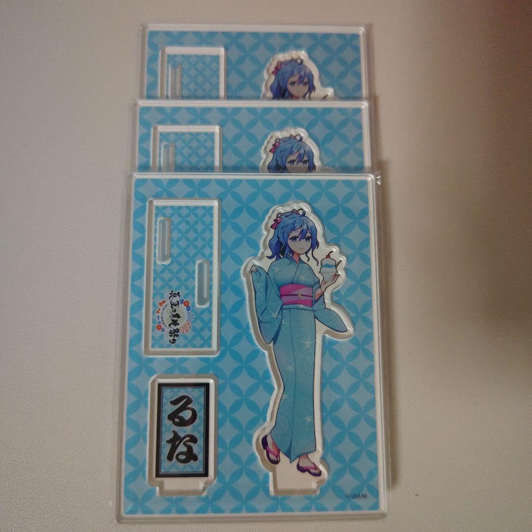 Amazon.co.jp: カラフルピーチ るな 真夏の桃祭り アクリル