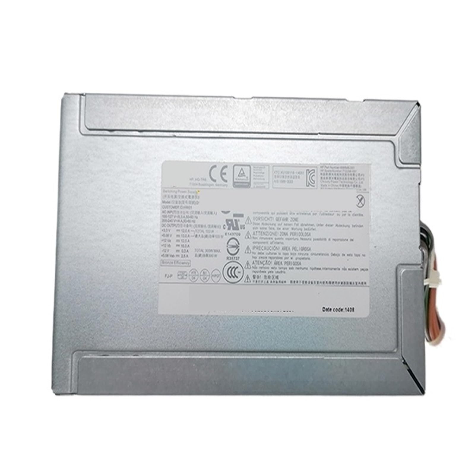 Alimentation 24 broches 300W pour réparer un ordinateur fixe qui s'éteint