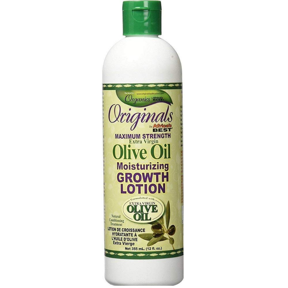 Africa's Best Originals Maximum Strength Extra Virgin Olive Oil Moisturizing Growth Lotion 12 oz (Pack of 11)