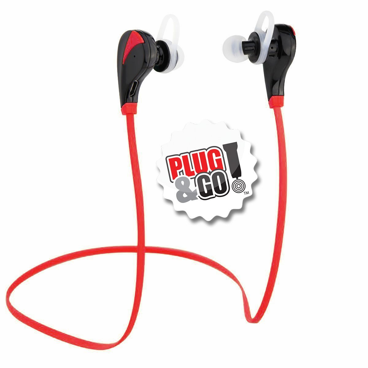 Buy Bluetooth Headphones, Plug & Go! Wireless Bluetooth Earbuds for