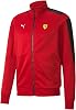 Formula 1 Scuderia Ferrari Mens Race T7 Track Jacket, Rosso Corsa, XS