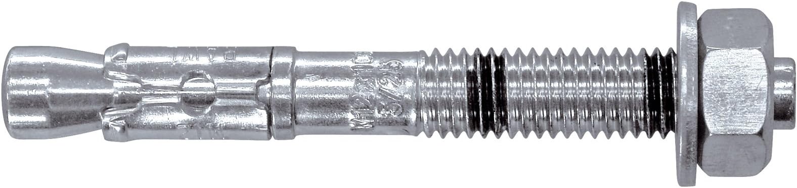 Rawlplug R-XPT-10095 10 x 95 mm M10 Zinc Plated Through Bolt (50 pieces)