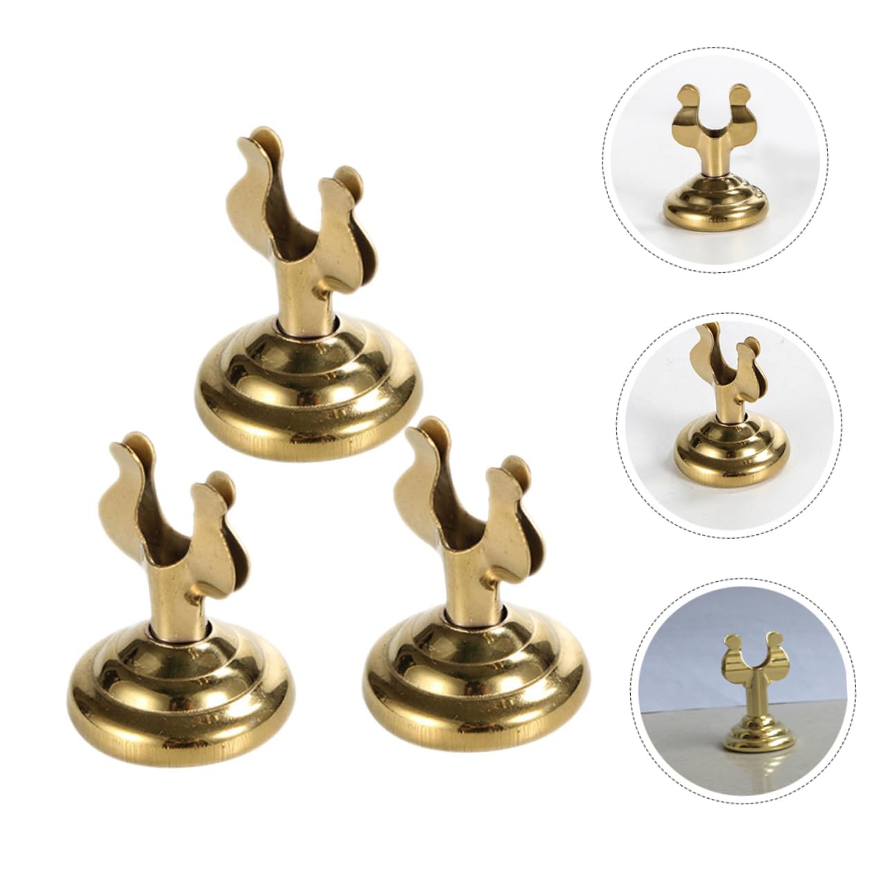 Cabilock 5 Juegos Soporte De Mesa Foto Soporte De Tarjetas Soporte De Menú Soporte De Mesa Soporte De Notas Clip De Número De Mesa Escritorio Nota Titular Clips De Nota Soporte 3 Piezas * 5
