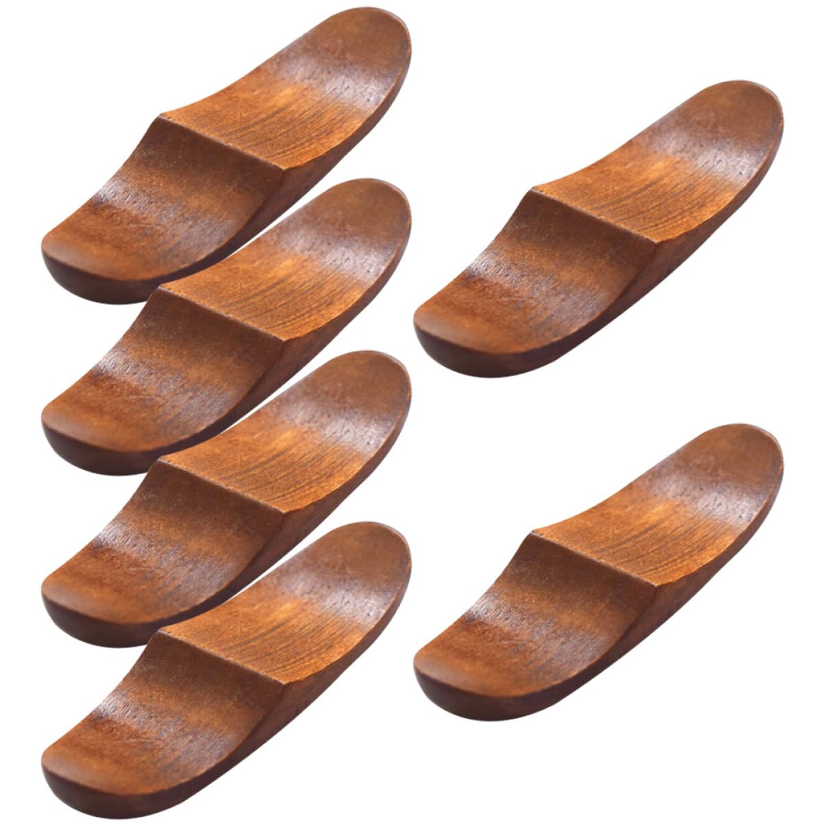 Alipis 30piezas Soporte para Palillos De Madera Descanso De Cuchara y Tenedor Estilo Japonés Accesorio para Mesa De Comedor Decoración De Mesa