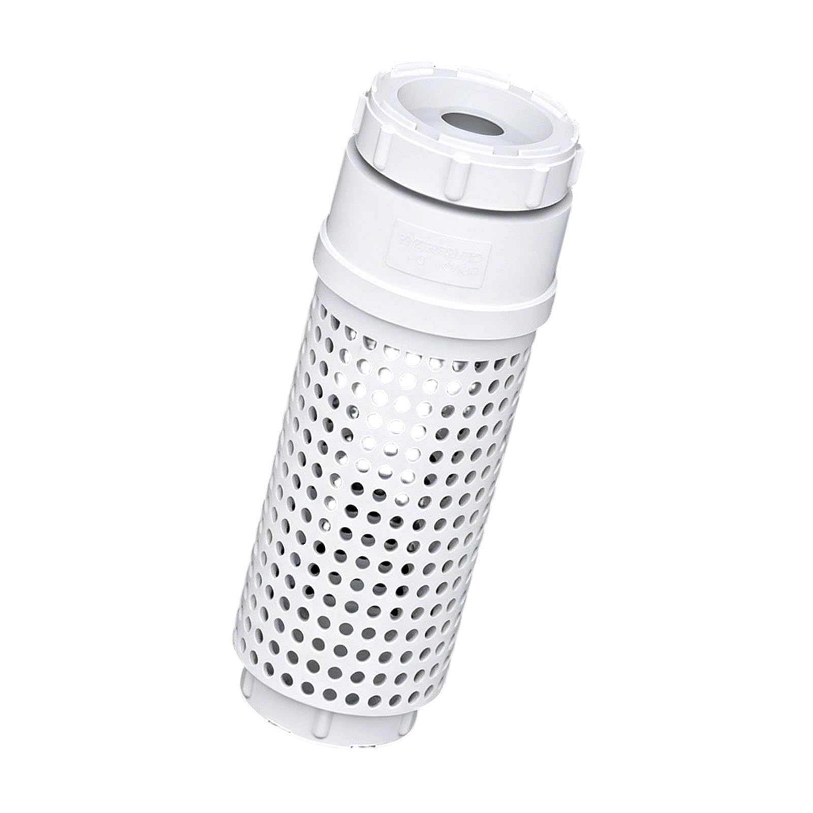 PVC Worm Composting Container Including Two Hole Dimensions for Enhanced Decomposition Process Soil Amendment Box