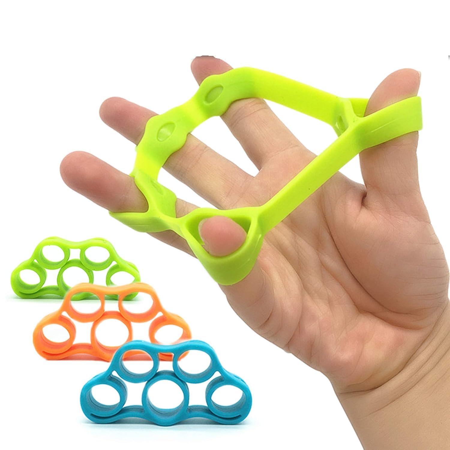 Hand Grip Strengthener, Finger exerciser, Grip Strength Trainer,Forearm grip workout, Finger Stretcher, Relieve Wrist Pain, Carpal tunnel (1)-image-31