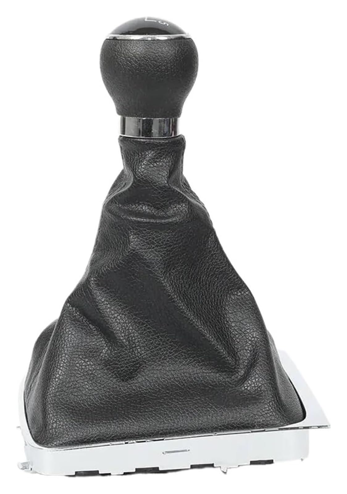 UTONGMU Manual Gear Shift Knob for VW for Passat B6 2005-2012 5 6 Speed Manual Gear Shift Knob Lever Stick Shifter Gaiter Boot Cover Leather(Plastic,6 Speed)
