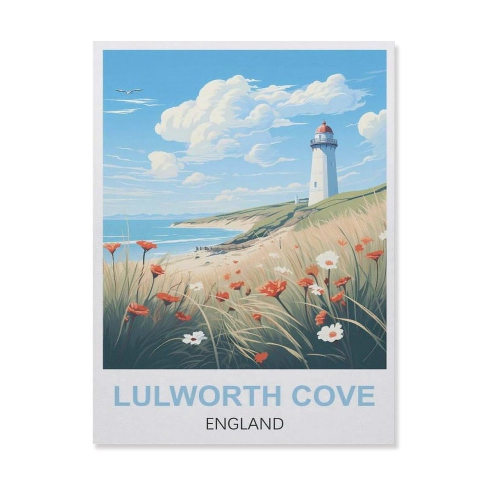 Metal Signs，Lulworth Cove England(20x30cm）