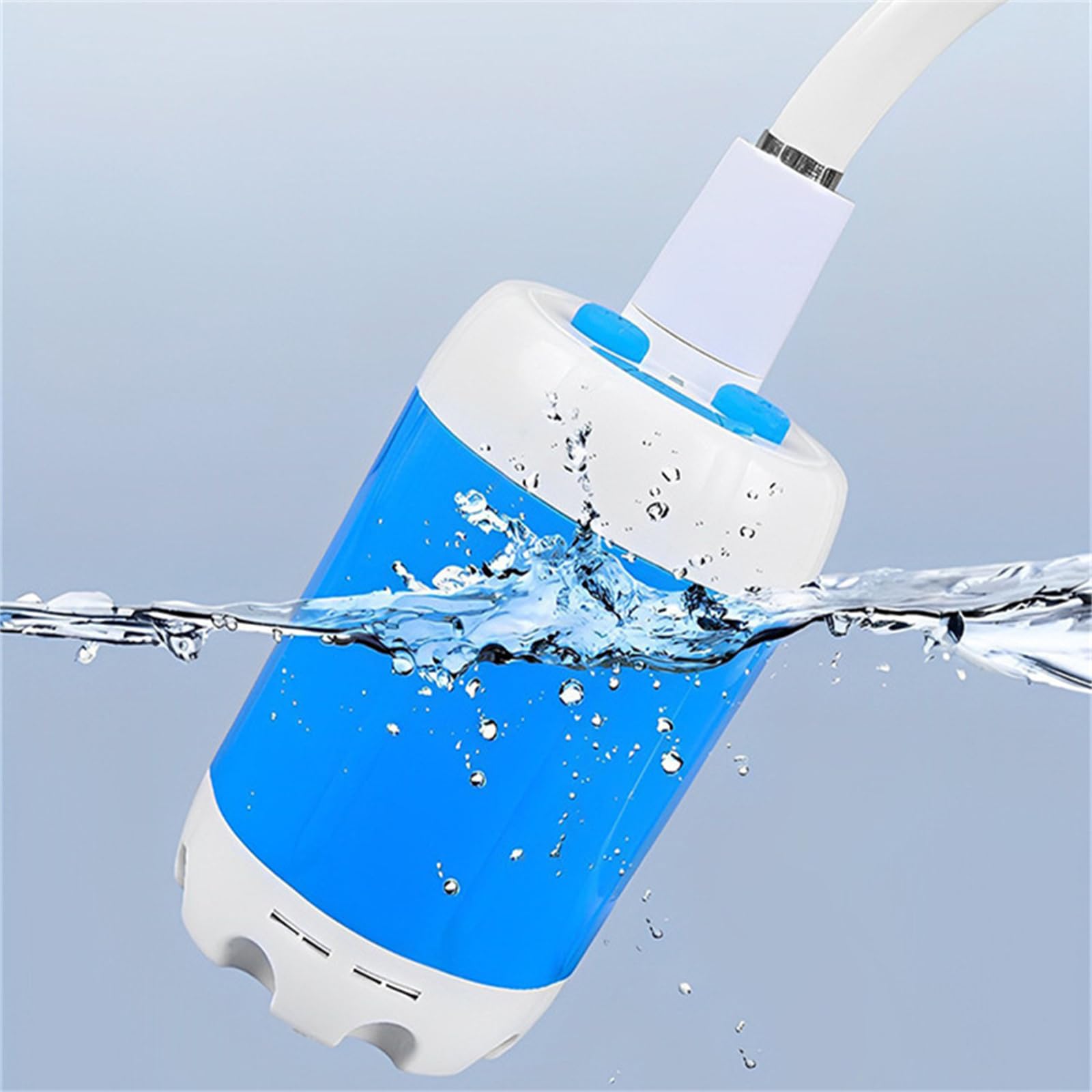 BertausDouche portable extérieur PL80 - Douche électrique 5000 mAh pour camping et usage intérieur/extérieur