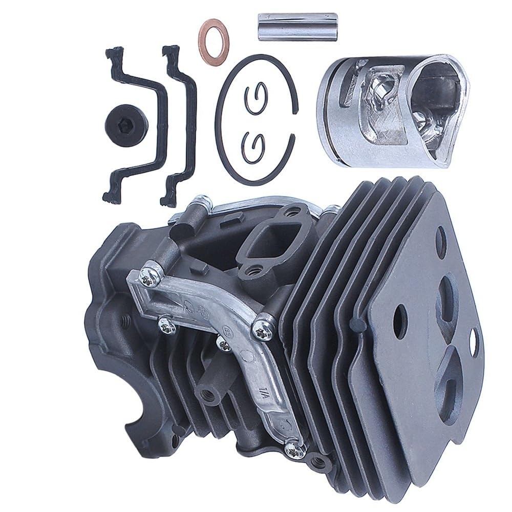 Tronçonneuse 445 en panne ? Kit cylindre piston 42mm avec joint de démarrage