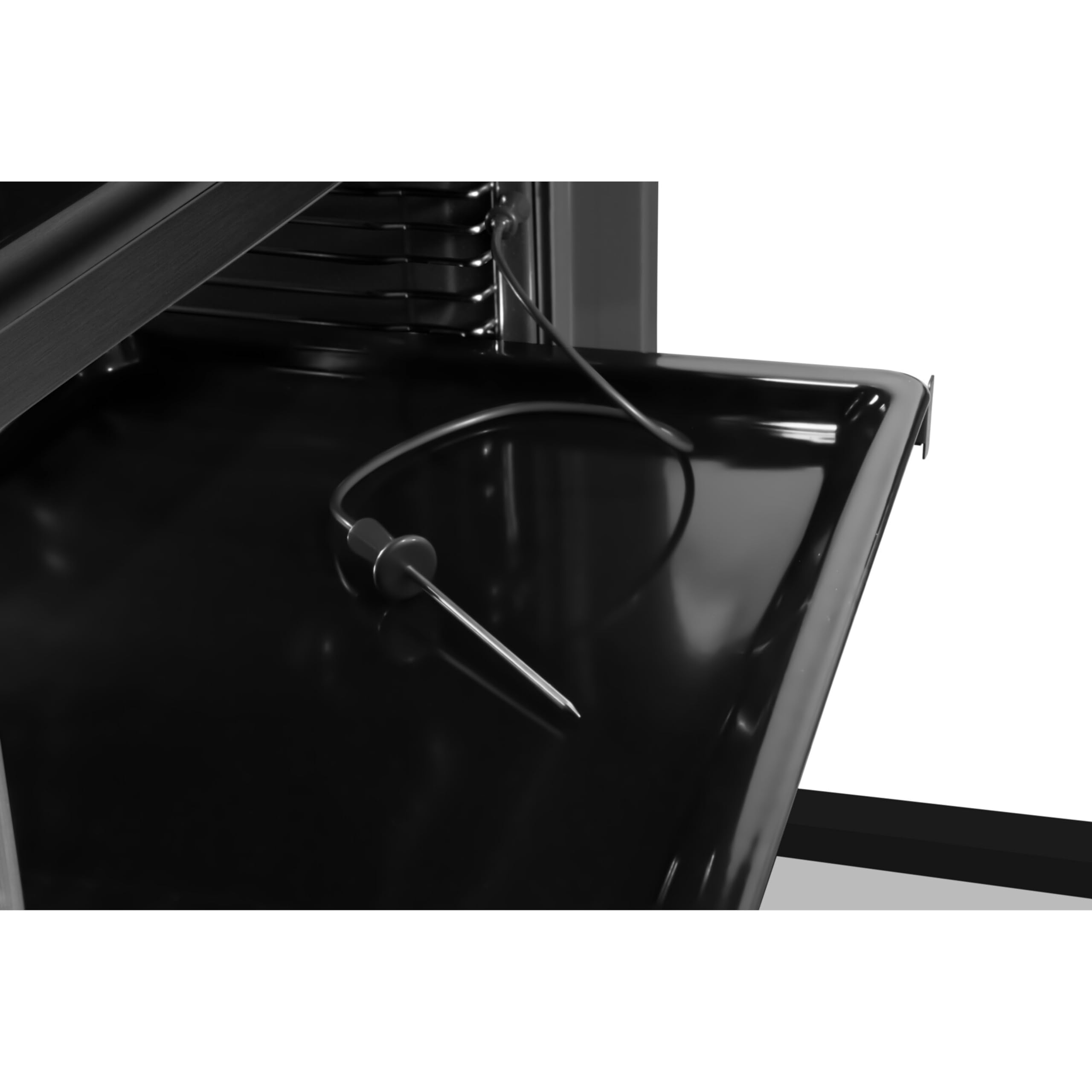 Amica Einbaubackofen 60 cm 77 L Kerntemperatursensor Black EBX 944 800 V | Heißluft, Grill, Ober-/Unterhitze, SoftOpen & SoftClose, SensorControl Timer, SteamClean, EasyClean