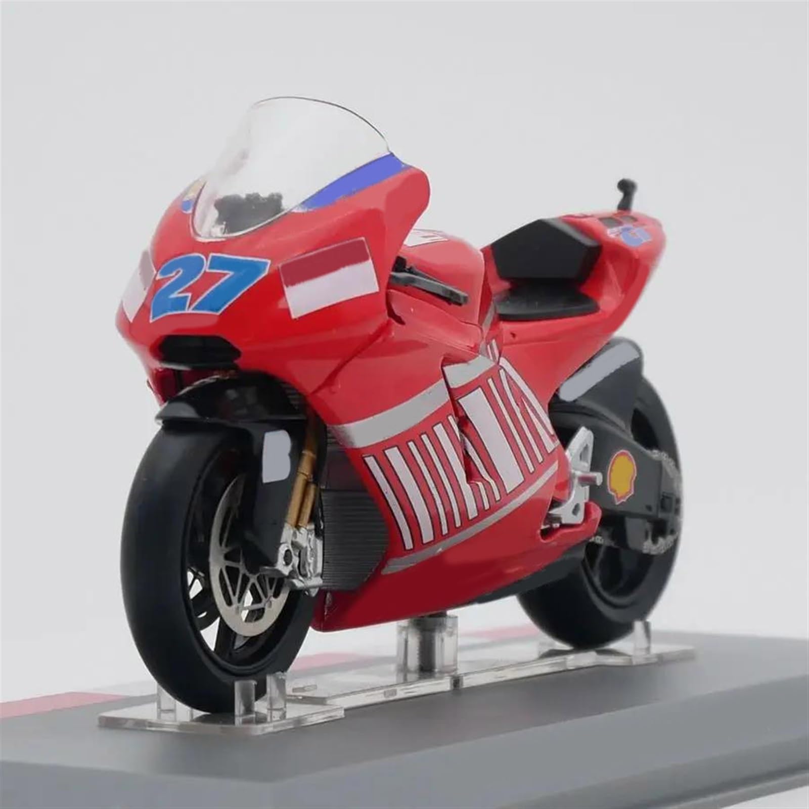 Modello 1:18 Per DUCATI GP7 Desmosedici #27 2007 Moto Simulazione Modello In Lega Da Collezione Decorazione Regalo Giocattolo