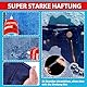 Tiepetly Textilkleber Waschmaschinenfest Extra Stark für Stoffe 60ml, Alternative zum Kleber zum Nähen