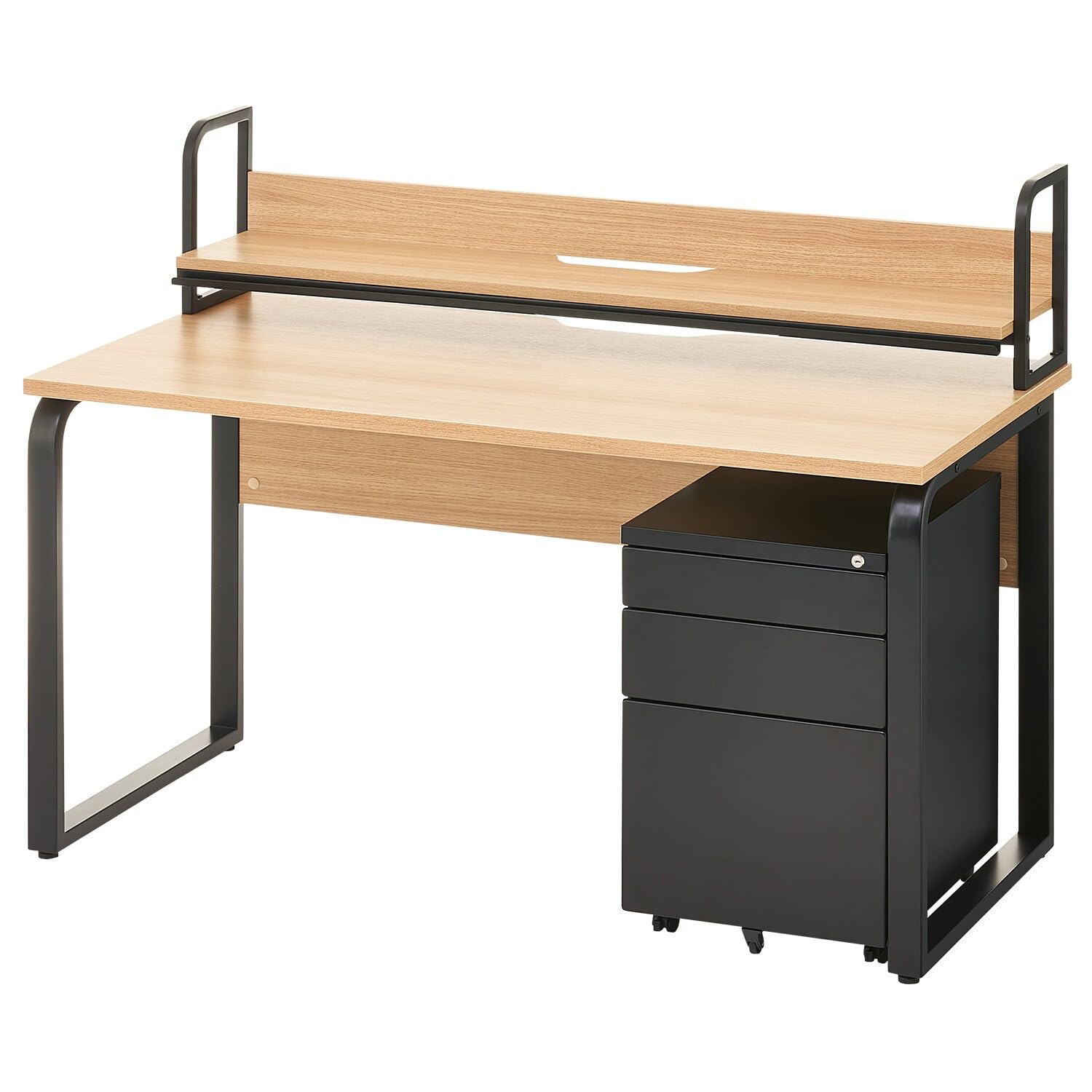 Amazon | 法人様向け オフィスコム メティオ システムデスク 幅1400mm  