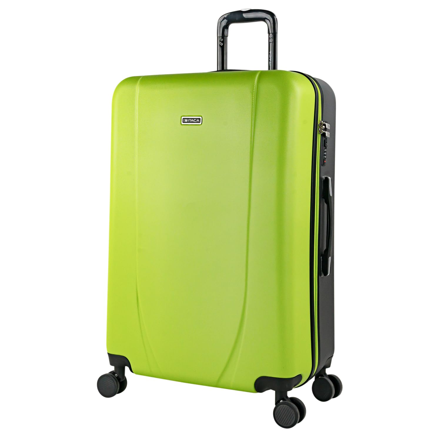 ITACA - Maleta de Cabina 55x40x20 - Maletas De Viaje Cabina Rígidas Trolley con 4 Ruedas Dobles para Avion Ligera Equipaje De Mano Candado de Combinación. Compatible Ryanair, Verde Menta — view 66