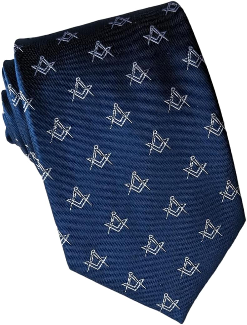 Maker V Freemason Necktie - Masons Tie - Masonic Neckties - Masons gift - Freemasons Gifts