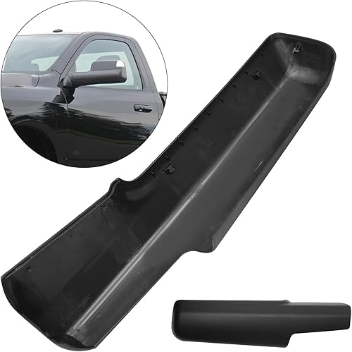 Miniatura 5 de VIKKSAER 68263392AA Tapa para espejo de remolque del lado derecho del pasajero, repuesto para Dodge RAM 2014-2019, 1500 2500 3500