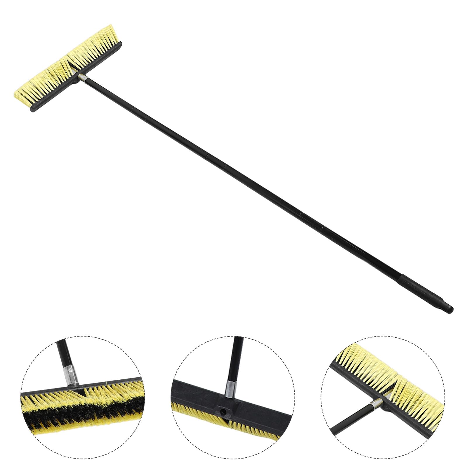 DOITOOL Cepillo para Suelos de Exterior Escoba de Calle de Fregador de Terrazas Húmedo y Seco para Limpieza de Patios Jardines y Calles