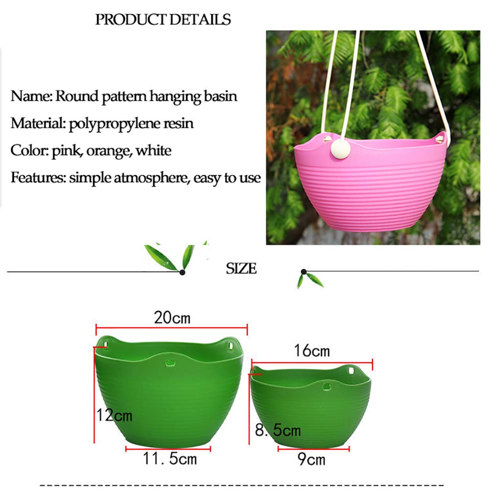 ZZXY Vasi Pensili da Giardino Sospesi per Piante Sospese Portafiori, Macrame Plant Hanger Fatto a Mano Appeso Corda