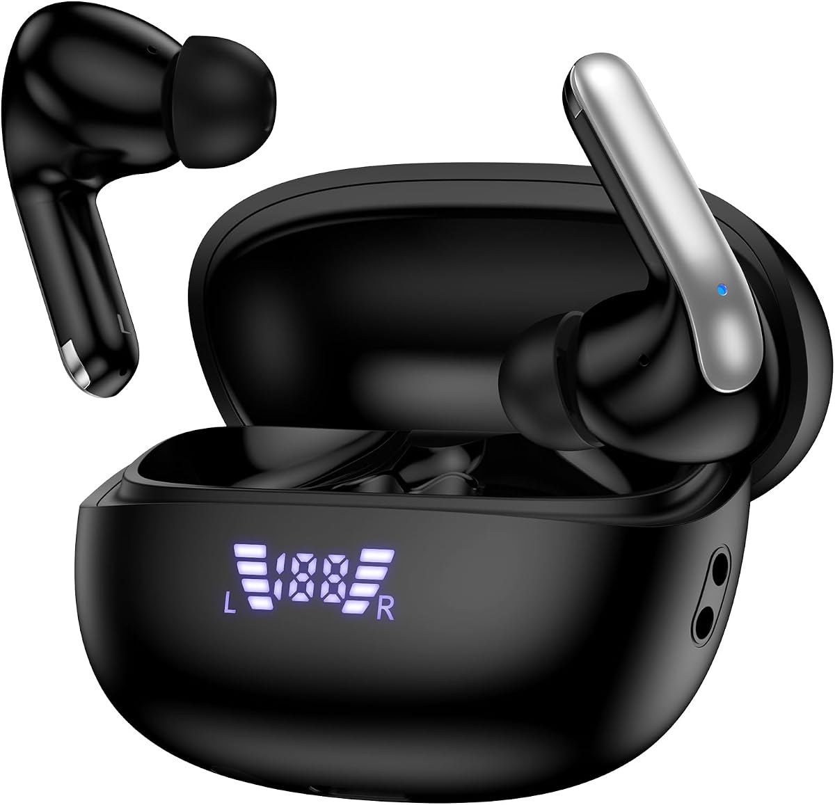 Pixel 10a Buds, auriculares Bluetooth para Google Pixel 10a 10 Pro XL 10 9 Pro 8 | Auriculares inalámbricos Bluetooth para Samsung Galaxy A27 A37 A57 A17 S26 + S26 Ultra S25 Edge S24 S23 auriculares con cancelación de ruido