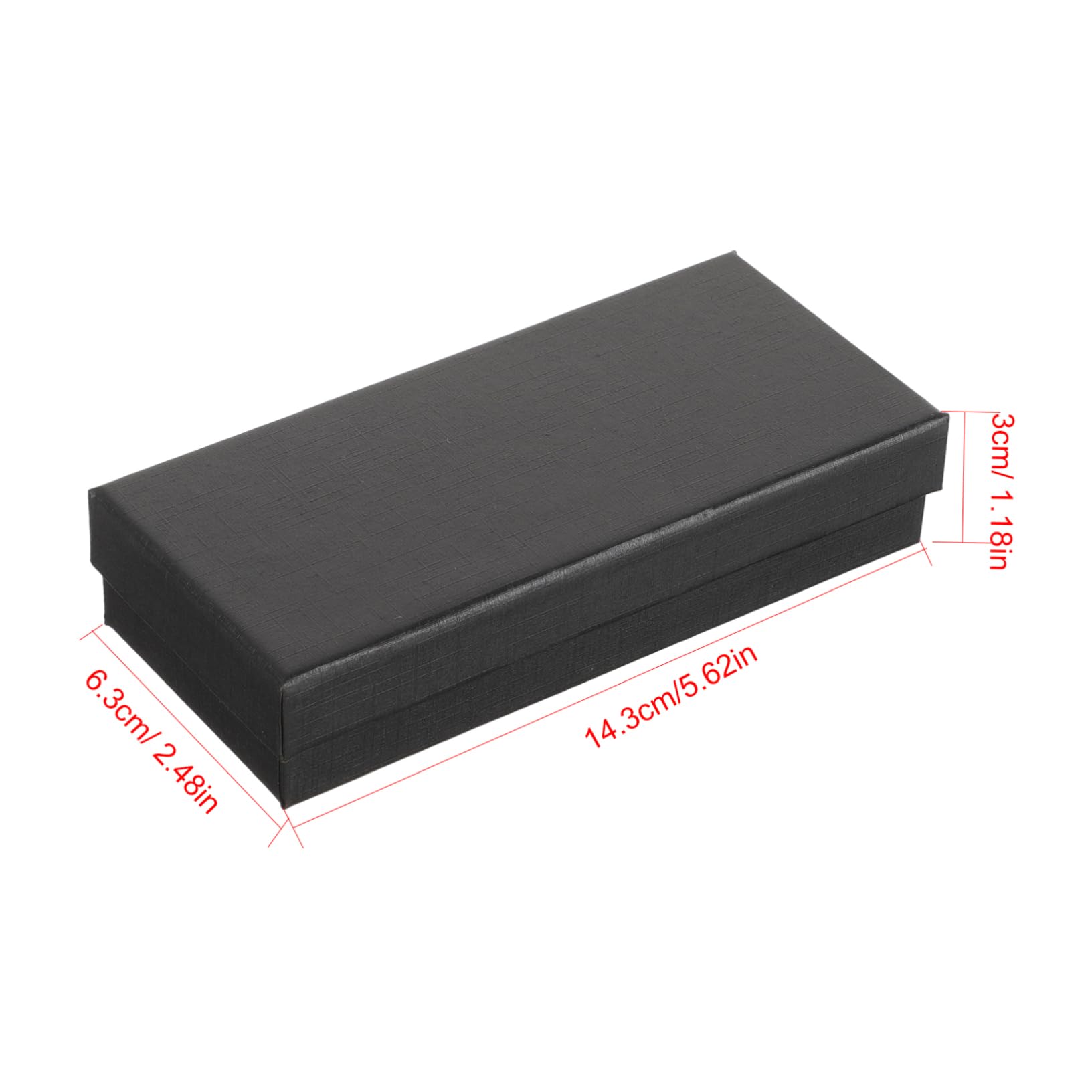 FRCOLOR 5Pcs Portable Watch present Boxes with Sponge Padding Elegant Watch Wrapping Paper Case for Display and Storage Durable Jewelry Case for Home Use and Travel