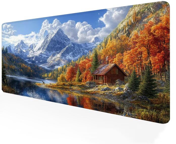 Grand tapis de souris nuage XXL 1200x600 pour travailler et jouer confortablement