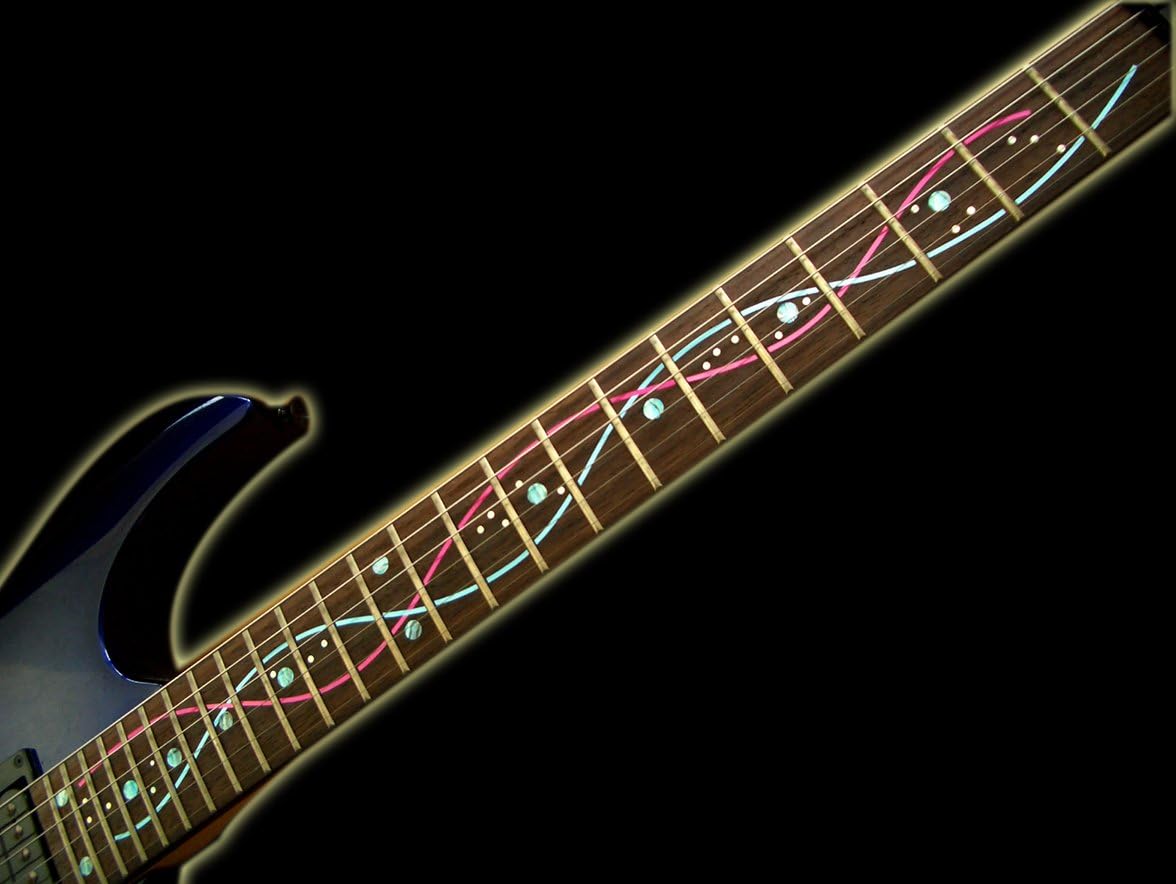 Inlaystickers Fret Markers for Guitars - Steve Vai DNA FT-076DNA