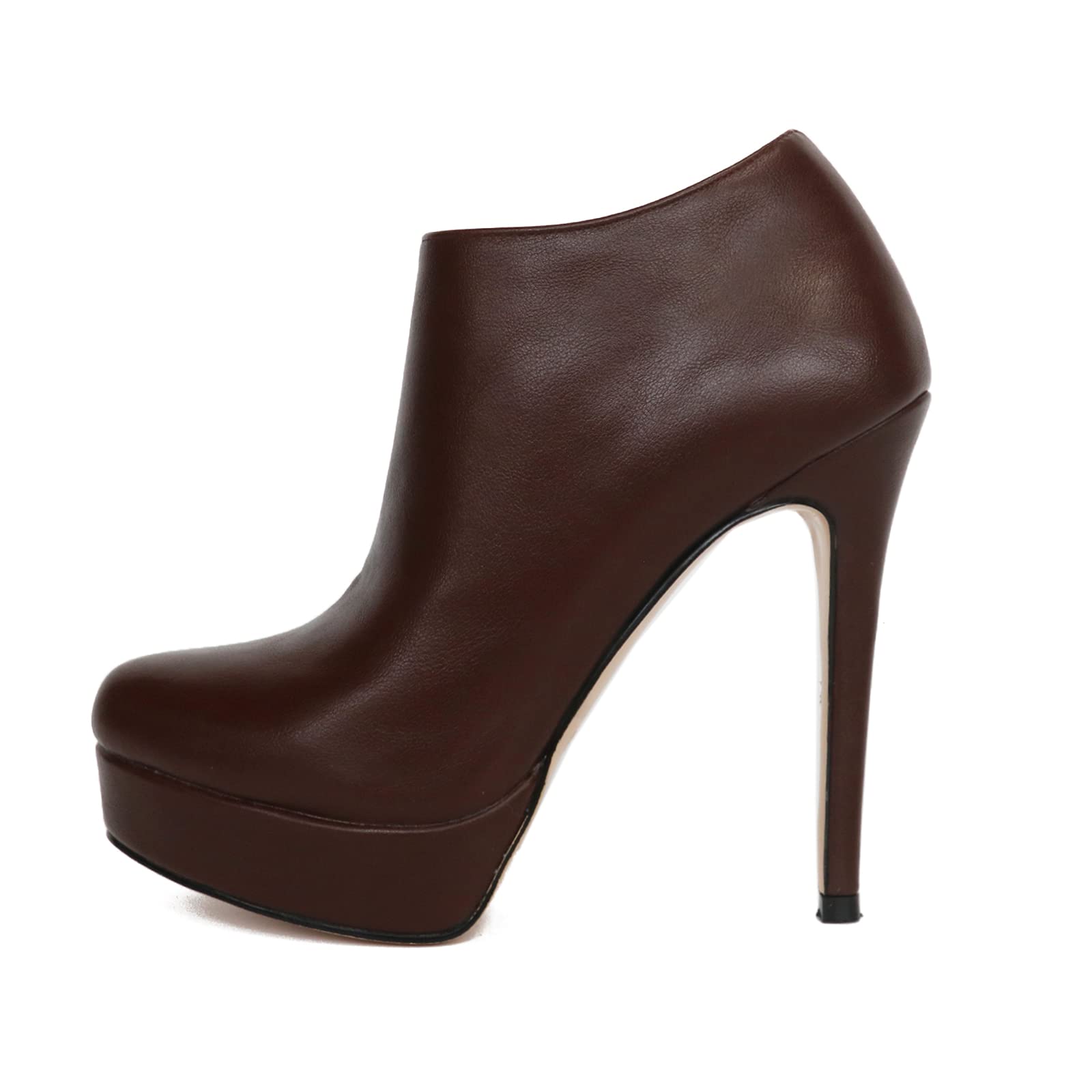 Eithy Women's Ankle Boots High Heels Platforms Shoes Pointy Toe Sexy Spring Boots