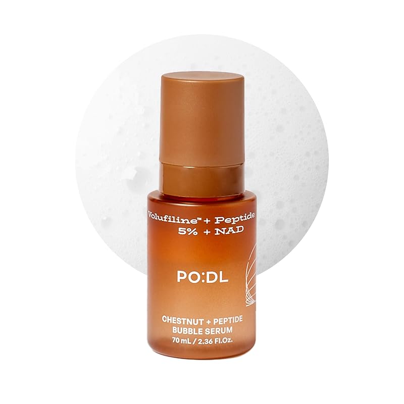 PO:DL Sérum facial de peptídeos com textura de bolhas e Volufiline