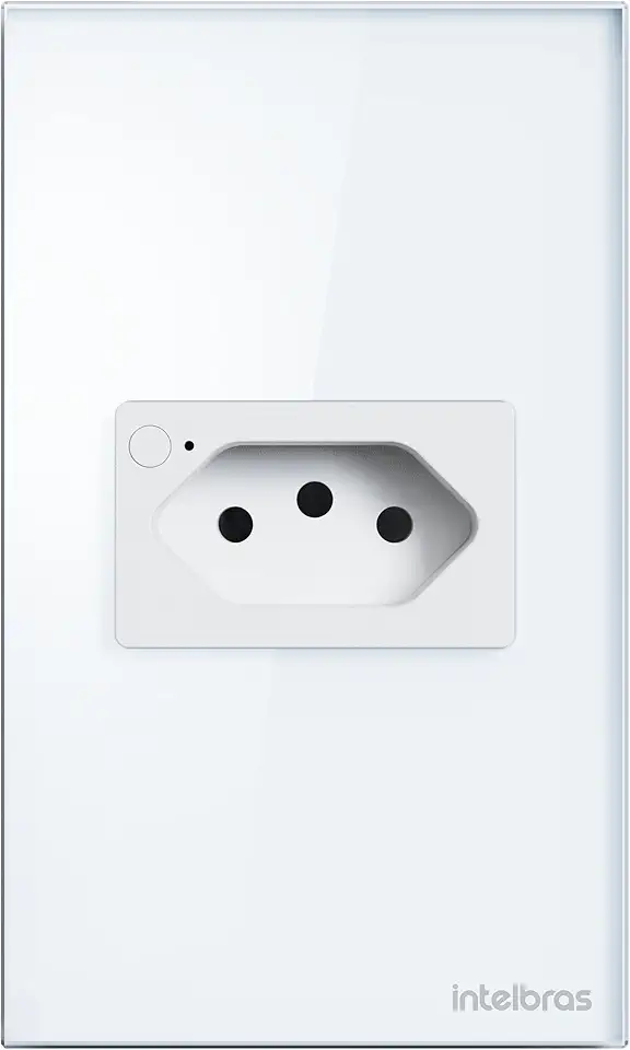 Tomada Inteligente Wi-Fi ETS 1001 Branco Intelbras
