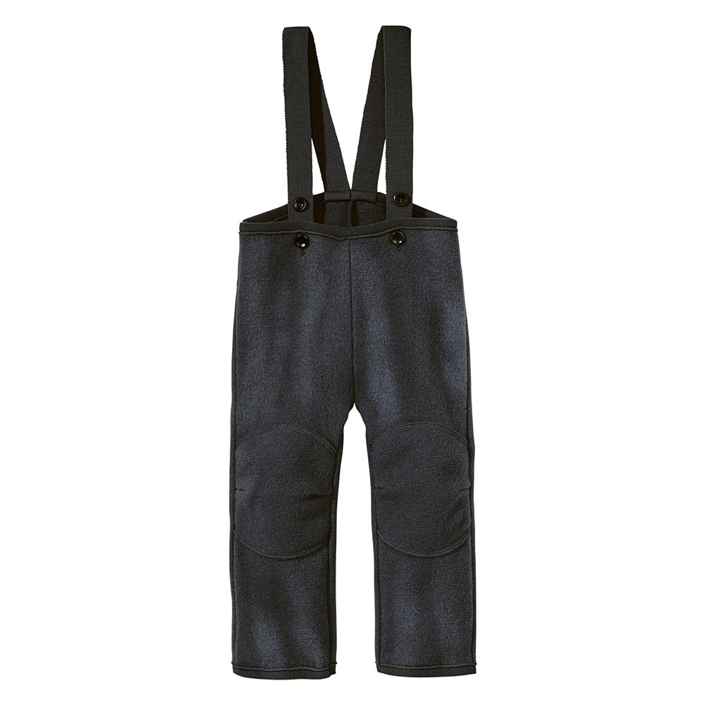 Disana Baby/Kinder Walk-Hose Bio-Merinoschurwolle, Anthrazit, Gr.