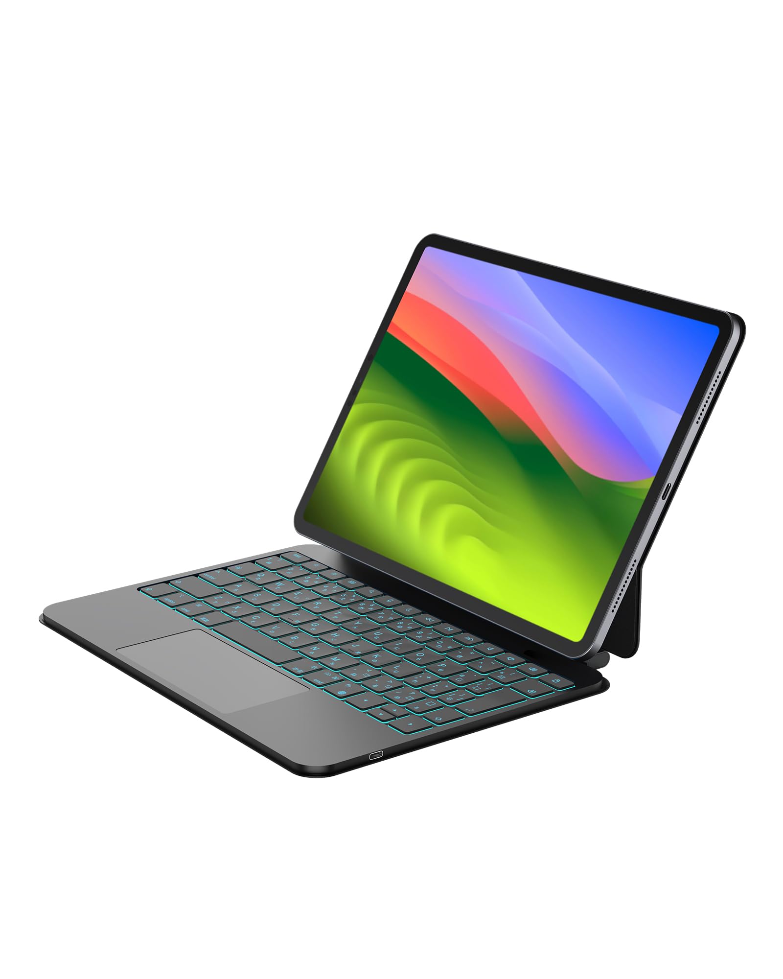 Bettdow【2026最新型】スマート接続 マジックキーボード 2026 iPad Air M4&2025 Air M3 11inch 対応 軽量キーボードケース 単独充電不要 金属パネル iPad Pro 11第1/2/3/4世代/iPad Air第4/5/6/7/8世代通用 トラックパッド付き 高感度磁気吸着ケース JIS配列 ブラック