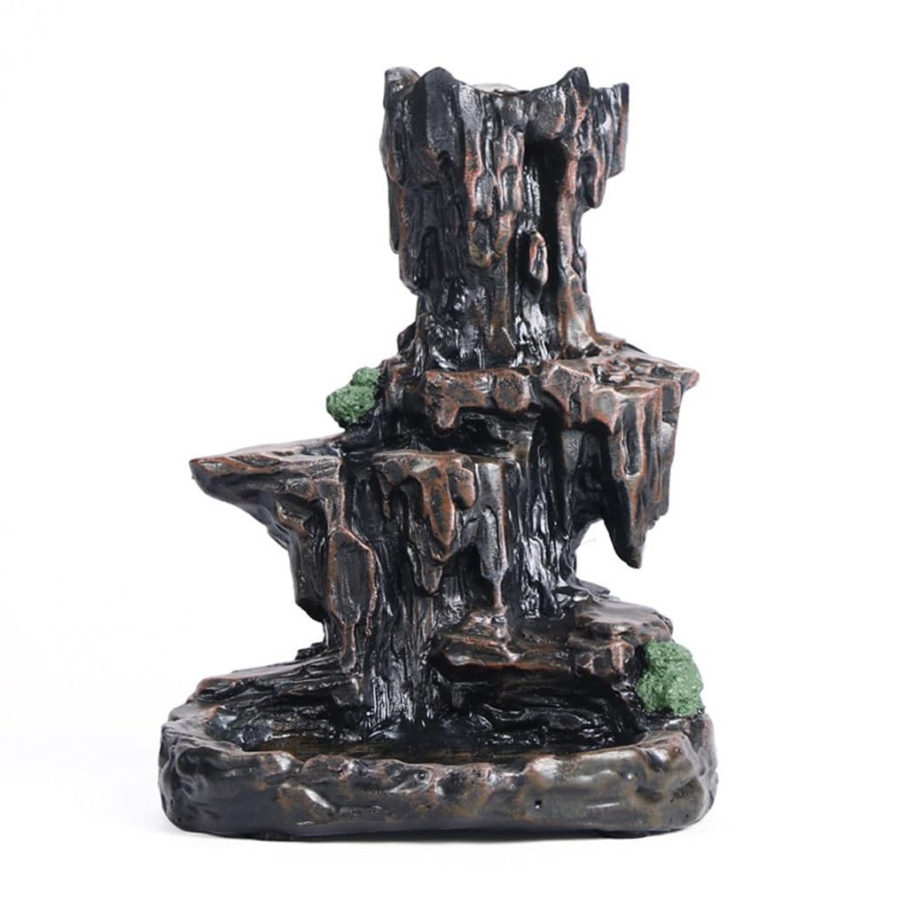 Incense Holder Base Room Decoration Crafts Backflow Aromatherapy Furnace Creative Resin Agarwood Ornaments