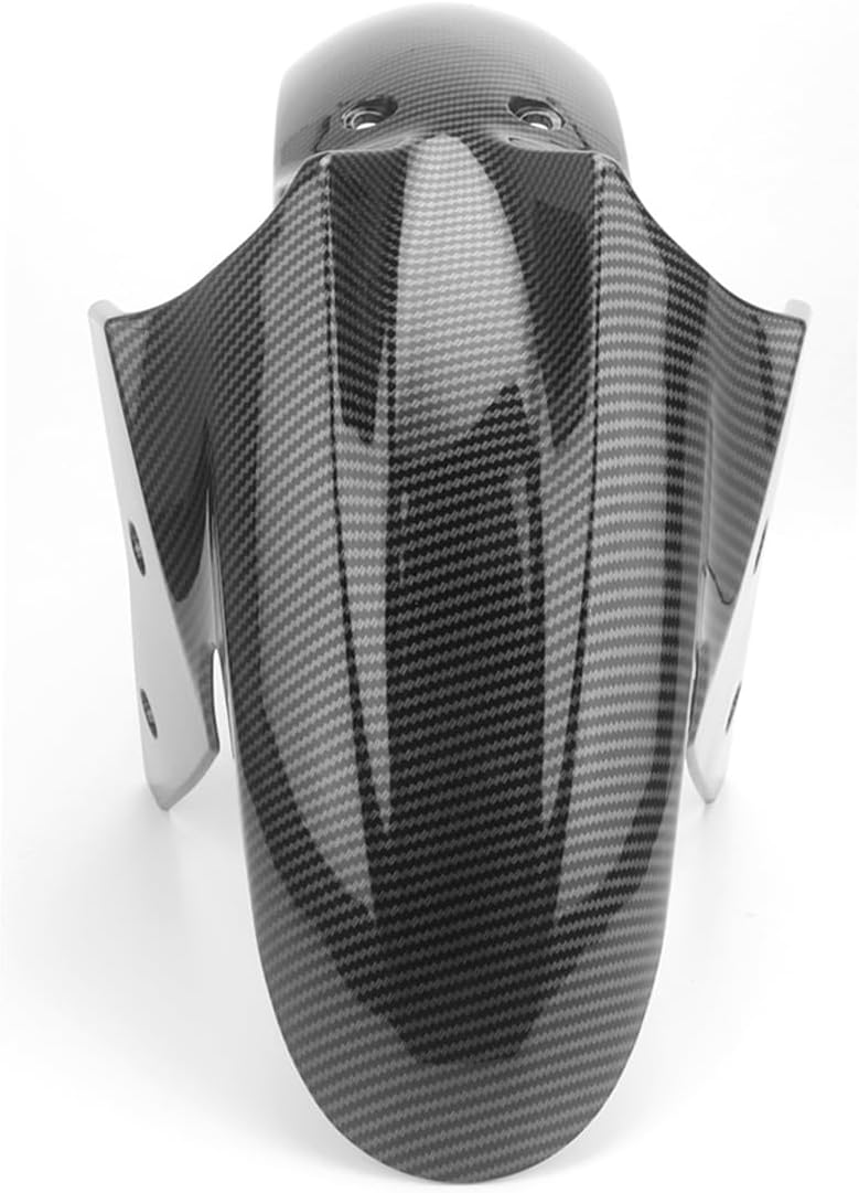 Motorcycle Front Fender, for Kawasaki Ninja 250 250R EX250 2008-2012, Mudguard Protector Splash Guard Fit Fairings Kit Parts (Carbon Fibre Texture)