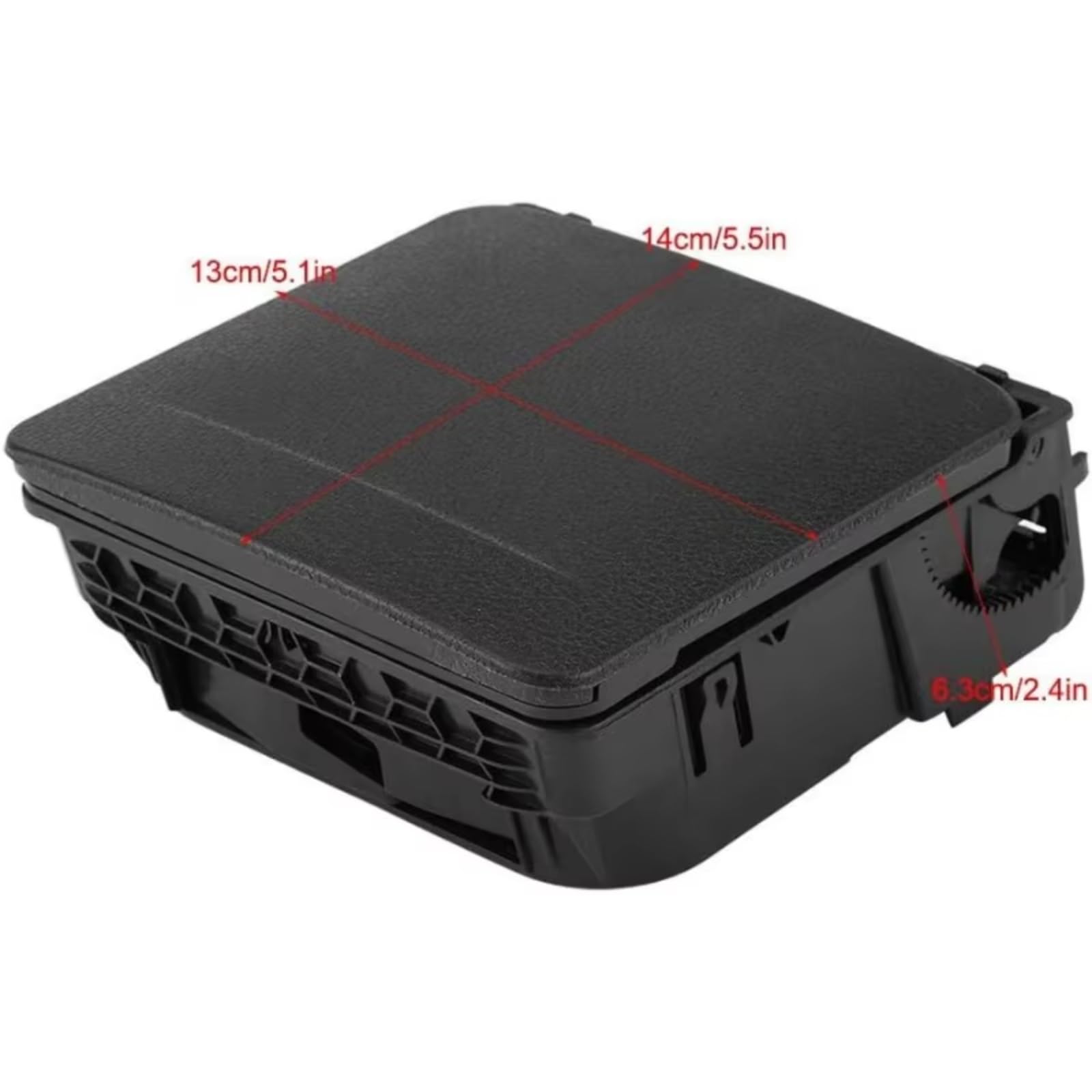 Auto Innenraum Zubehör Compatibile Con Per Jetta MK5 Per Golf MK5 MK6 Per EOS 2006-2011 Auto Bracciolo Posteriore Console Centrale Portabicchieri 1K0862532