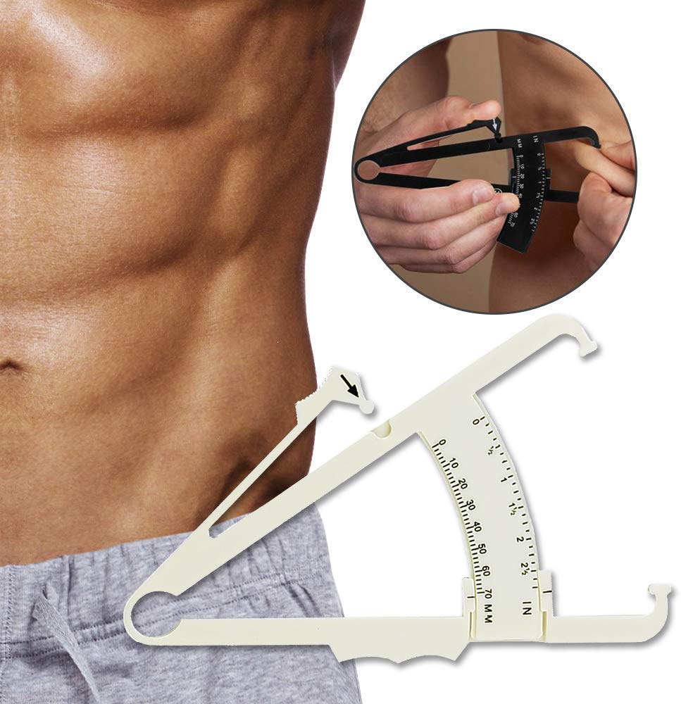 Serveuttam Fat Caliper and Measuring Tape for Body - Skin Fold Body Fat Analyzer : White-image-14