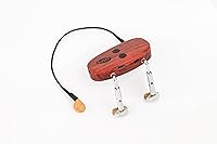 Vista 6 de KNA VV-Wi Wireless Violin Viola Pickup (Updated) – UHF Piezo System with Volume Control, 50m Range, Ultra-Low Latency, Easy Install, Professional