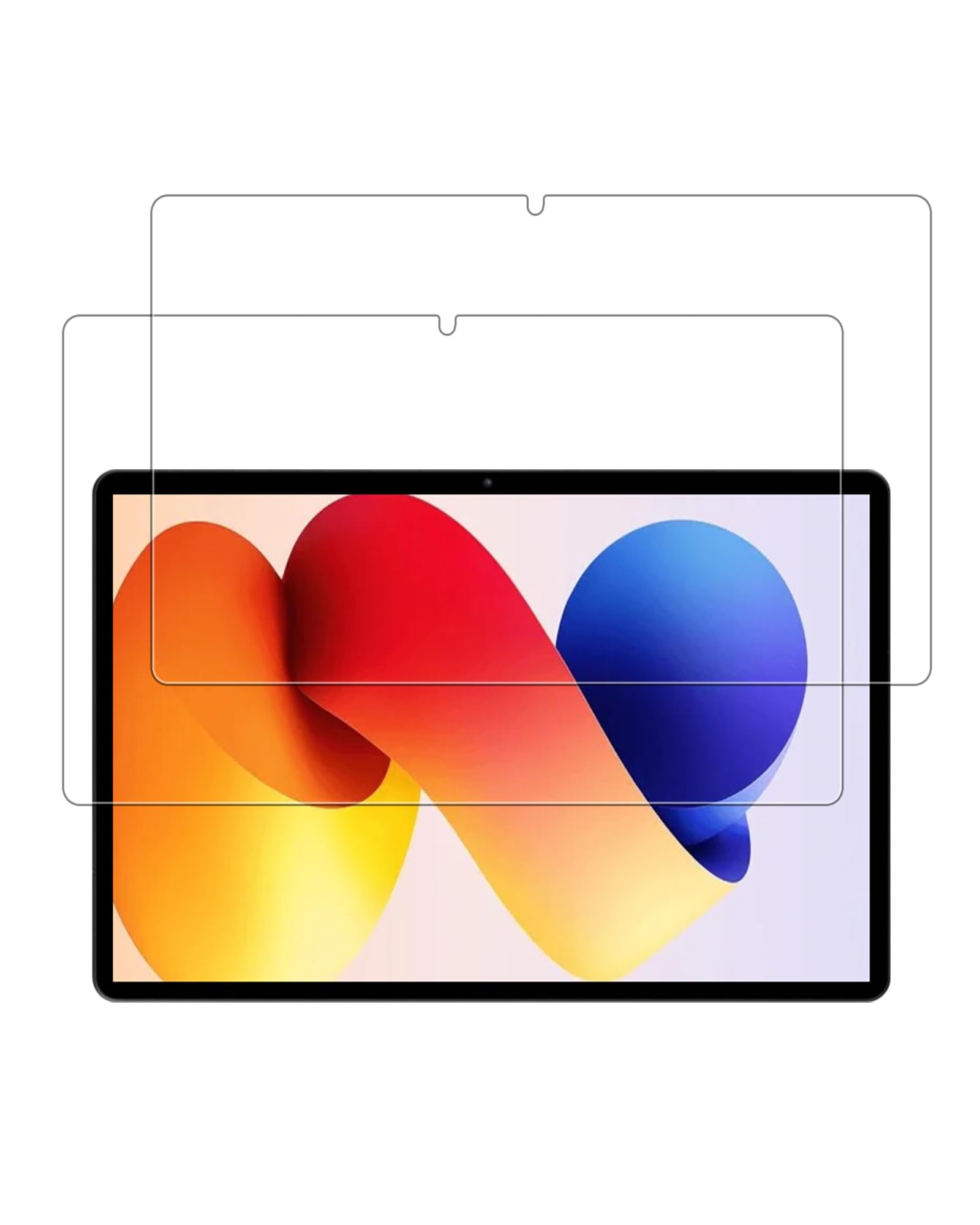 [2 Pack] for Xiaomi Redmi Pad 2 Pro 2025 Tablet 12 Inch Tempered Glass Film, Screen Protector for Xiaomi Redmi Pad2 Pro 5G 12.1" Tablet Anti-Scratch & Sensitive & 9H Hardness.