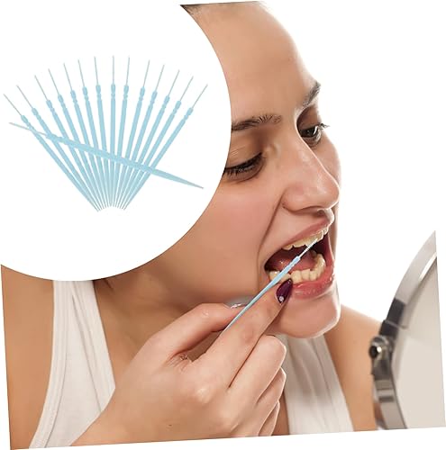 Miniatura 9 de Healies - 1060 piezas de herramientas de limpieza de dientes, palillo de dientes, púas de dientes interdentales, hilo dental, púas de cepillo