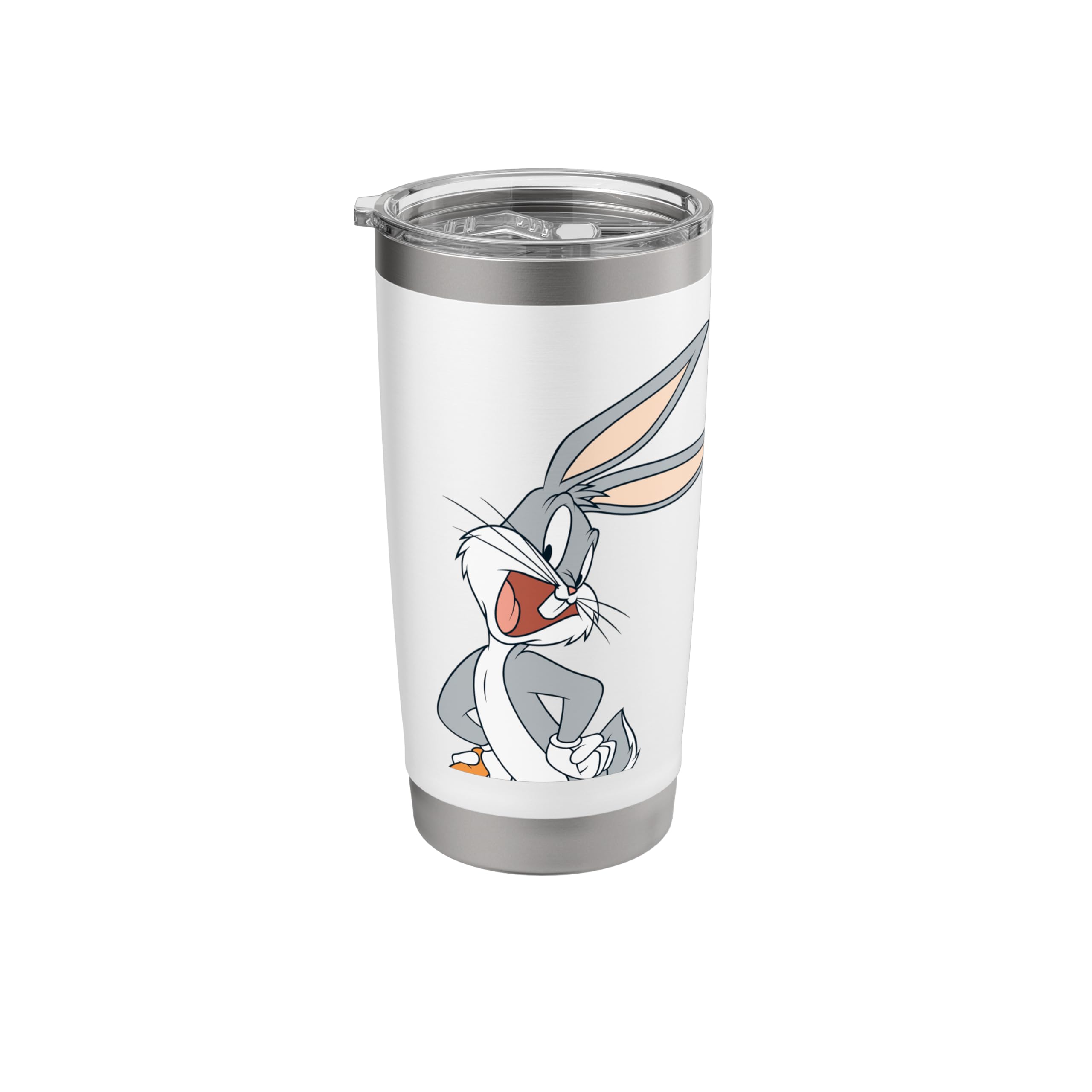Looney Tunes Bugs Bunny Green Background Stainless Steel Insulated Tumbler
