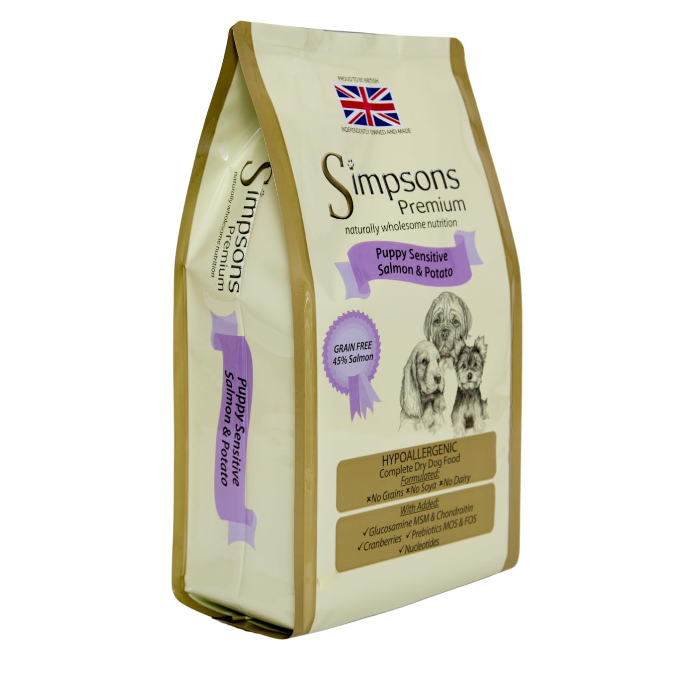 Simpsons Premium Complete Puppy Sensitive Salmon and Potato, 2kg