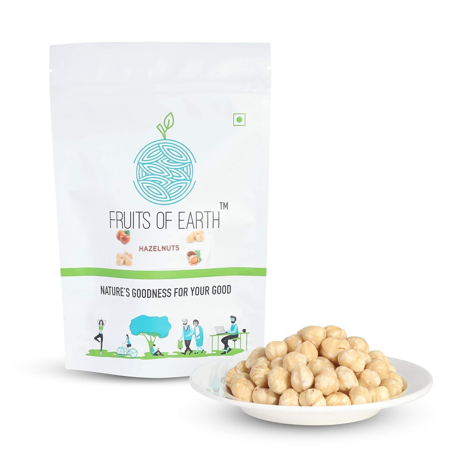 Fruits Of Earth Premium Hazelnuts -250 gm |Jambo Whole Nut | Organic |Crunchy & Tasty | Hazel Nuts |Vegan | Raw | For Making Chocolates | Delicious & Nutritious | Fresh & Natural | Healthy Snacks (B08H2GDHTG) Amazon Price History, Amazon Price Tracker