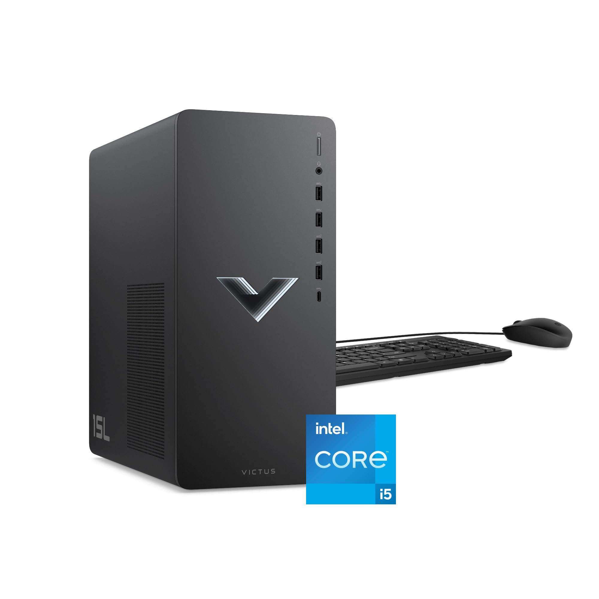 HP Victus 15L Gaming Desktop TG02-0149 Bundle PC Intel Core i5